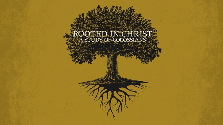 Rooted in Christ Colossians Sermon Series Image